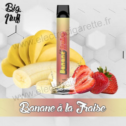 Banane à la Fraise - Big Puff - Vape Pen - Cigarette jetable