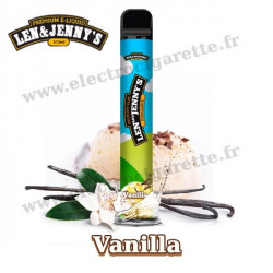 Vanilla - Len and Jenny's - Vape Pen - Cigarette jetable
