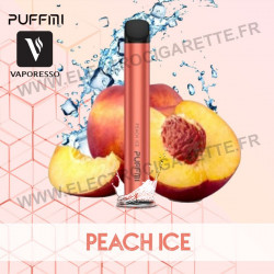 Peach Ice - TX500 Puffmi - Vaporesso - Vape Pen - Cigarette jetable