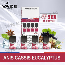 Anis Cassis Eucalyptus - 4 x Vaze Pod Pré-remplie - Vaze Pod