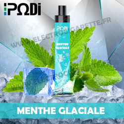 Menthe Glaciale - PodiPuff - Podissime - Cigarette jetable