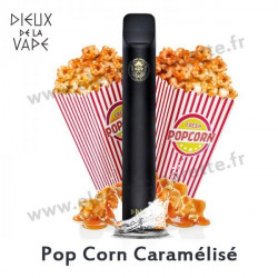 Pop Corn Caramélisé - Dieux de la Vape - Vape Pen - Cigarette jetable