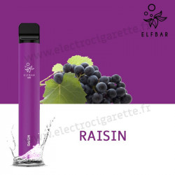 Raisin - Elf Bar 600 - 550mah 2ml - Vape Pen - Cigarette jetable