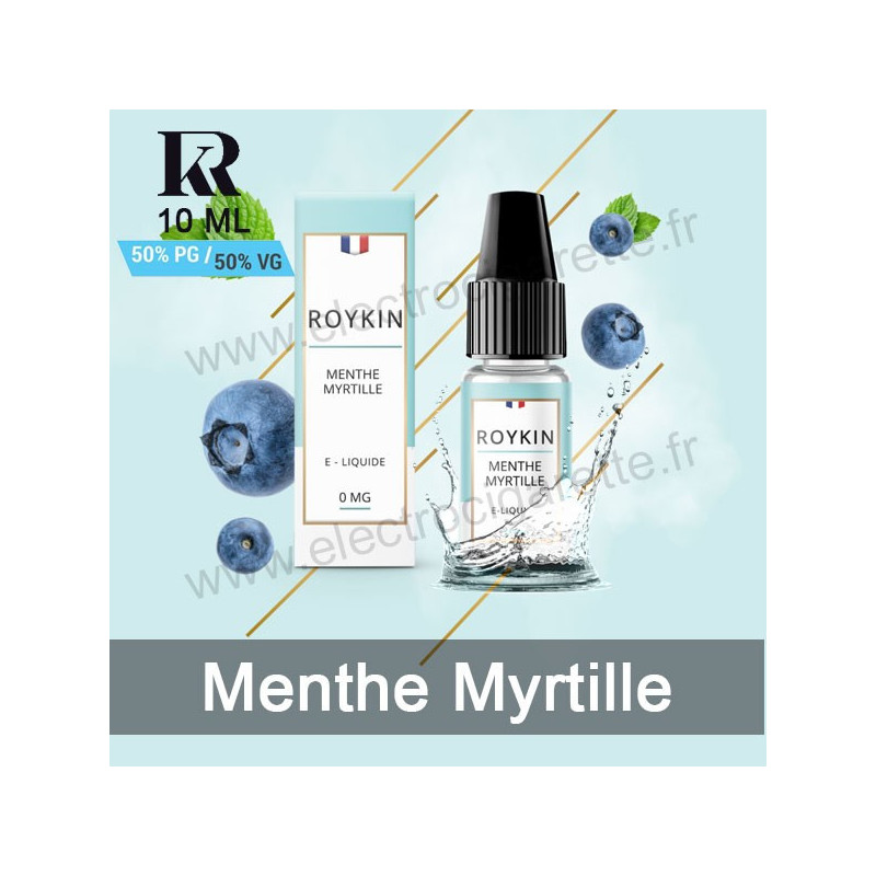 Menthe Myrtille - Roykin - 10 ml