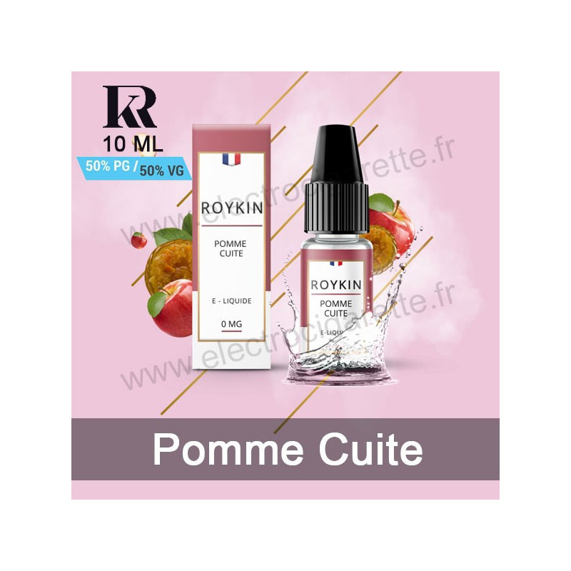 Pomme Cuite - Roykin - 10 ml