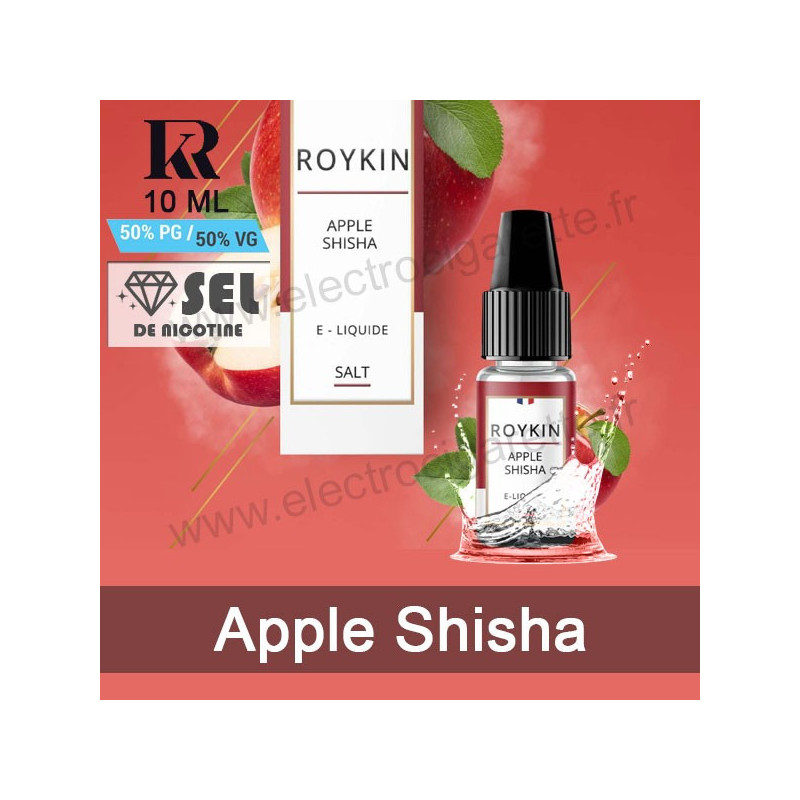 Apple Shisha - Roykin Salt - 10 ml