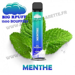Menthe - Big Rpuff - 1500 Puff Vape Pen - Cigarette jetable