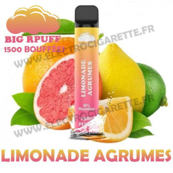 Limonade Agrumes - Big Rpuff - 1500 Puff Vape Pen - Cigarette jetable
