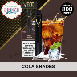 Cola Shades - Dinner Lady v800 - Puff - Cigarette jetable