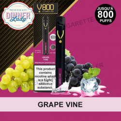 Grape Vine - Dinner Lady v800 - Puff - Cigarette jetable