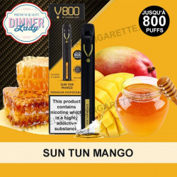 Sun Tun Mango - Dinner Lady v800 - Puff - Cigarette jetable