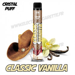 Classic Vanilla - Cristal Puff - Vape Pen - Cigarette jetable