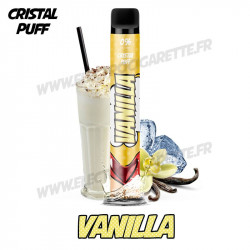 Vanilla - Cristal Puff - Vape Pen - Cigarette jetable