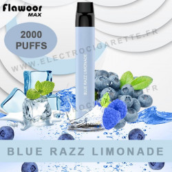 Blue Razz Limonade - Flawoor Max - 2000 Puffs - Vape Pen - Cigarette jetable