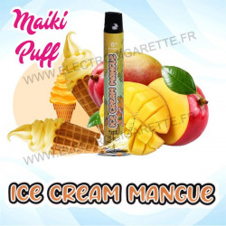 Ice Cream Mangue - Maiki Puff - Vape Pen - Cigarette jetable