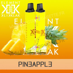 Pineapple - Klik Klak - Element E-Liquid - Puff - Cigarette jetable