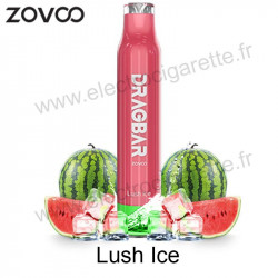Lush Ice - Dragbar Zovoo 600 - Voopoo - Puff - Cigarette jetable