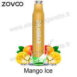 Mango Ice - Dragbar Zovoo 600 - Voopoo - Puff - Cigarette jetable