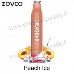 Peach Ice - Dragbar Zovoo 600 - Voopoo - Puff - Cigarette jetable