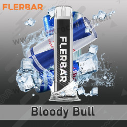 Bloody Bull - Energy - FlerBar - Puff Vape Pen - Cigarette jetable
