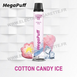 Cotton Candy Ice - Mega Puff - Vape Pen - 3000 bouffées - Cigarette jetable