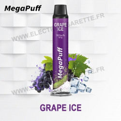 Grape Ice - Mega Puff - Vape Pen - 3000 bouffées - Cigarette jetable