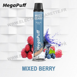Mixed Berry - Mega Puff - Vape Pen - 3000 bouffées - Cigarette jetable