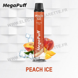 Peach Ice - Mega Puff - Vape Pen - 3000 bouffées - Cigarette jetable