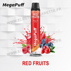 Red Fruits - Mega Puff - Vape Pen - 3000 bouffées - Cigarette jetable