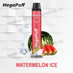 Watermelon Ice - Mega Puff - Vape Pen - 3000 bouffées - Cigarette jetable
