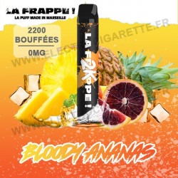 Bloody Ananas - Puff La Frappe 2K - 2200 Puffs - Vape Pen - Cigarette jetable - 2200 Buffées