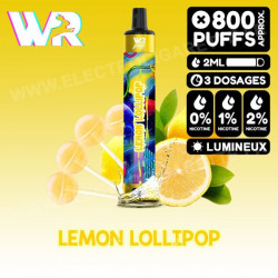 Lemon Lollipop - White Rabbit Puff - 800 Puffs - Vape Pen - Cigarette jetable