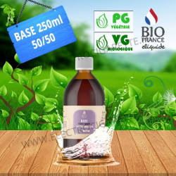 Base e-liquide - Bio France - 250 ml - 50/50