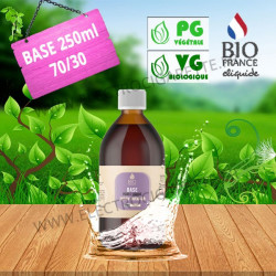Base e-liquide - Bio France - 250 ml - 70/30