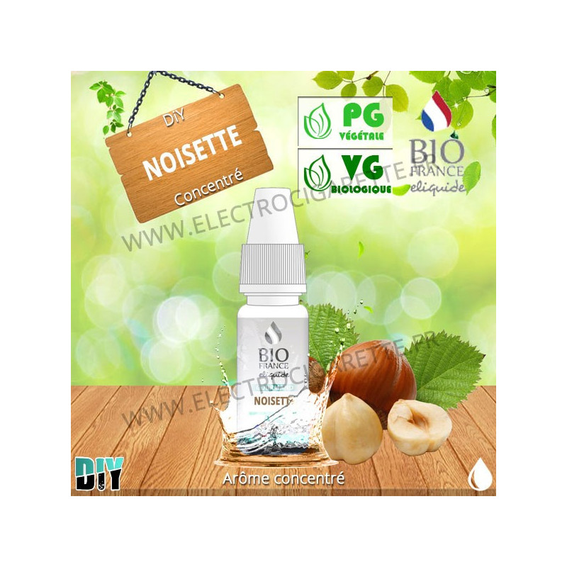 DiY Noisette - Bio France - 10 ml - Arôme concentré