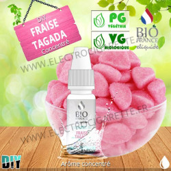 Fraise Tagada - Bio France - 10 ml - Arôme concentré