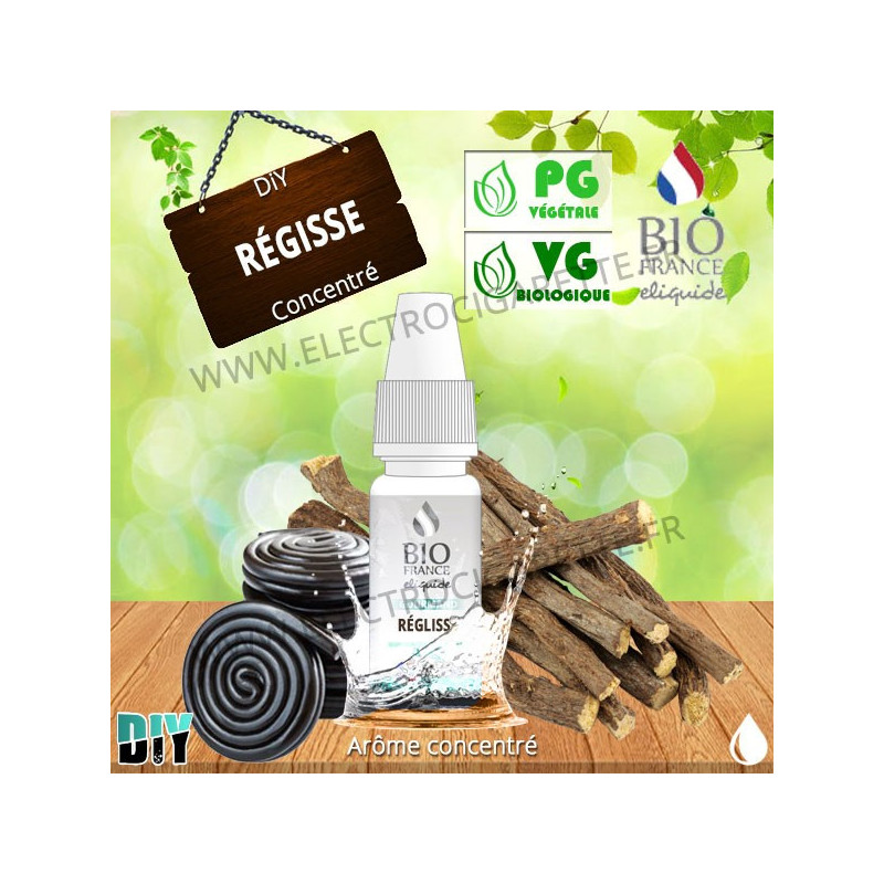 Réglisse - Bio France - 10 ml - Arôme concentré