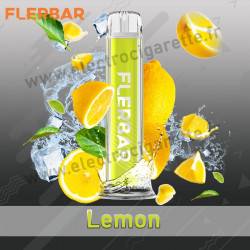Lemon - Citron - FlerBar - Puff Vape Pen - Cigarette jetable