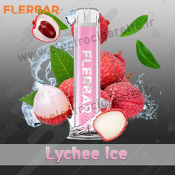 Lychee Ice - Litchi Glacée - FlerBar - Puff Vape Pen - Cigarette jetable
