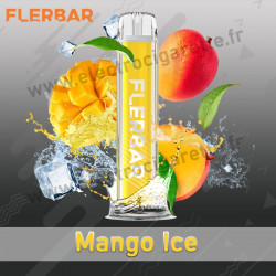 Mango Ice - Mangue Glacée - FlerBar - Puff Vape Pen - Cigarette jetable