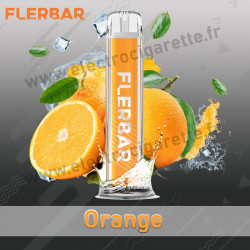 Orange - Mangue Glacée - FlerBar - Puff Vape Pen - Cigarette jetable