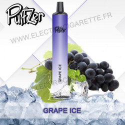 Grape Ice - Puffzer - Vape Pen - Puff Cigarette jetable - 600 puffs