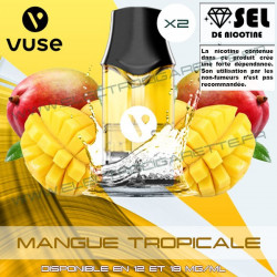 Cartouche EPOD Fusion Mangue Tropicale - Pod VPro ePod - 2ml - 2 x Capsules - Vuse (ex Vype)