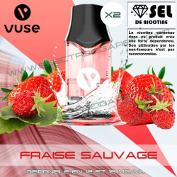 Cartouche EPOD Fraise Sauvage - Pod VPro ePod - 2 x Capsules - 2ml - Vuse (ex Vype)