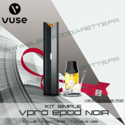 Batterie ePod 2 Graphite Black avec un cable USB - Vuse (ex Vype)