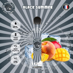 Black Summer - Medusa Juice - Vape Pen - Cigarette jetable - 600 puffs