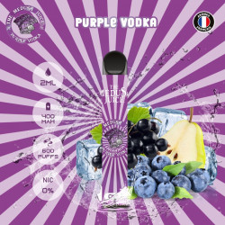 Purple Vodka - Medusa Juice - Vape Pen - Cigarette jetable - 600 puffs