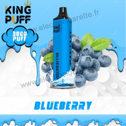 Blueberry - King Puff - Vape Pen - Cigarette jetable - 3000 puffs