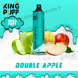 Double Apple - King Puff - Vape Pen - Cigarette jetable - 3000 puffs