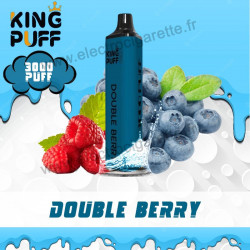 Double Berry - King Puff - Vape Pen - Cigarette jetable - 3000 puffs